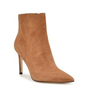 Nine West Gabria Dress Booties MEDIUM‎ NATURAL 9.5 M, E 548